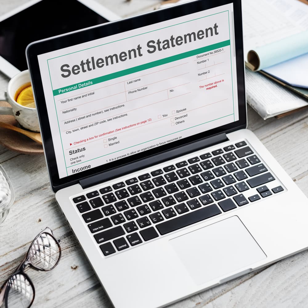 A settlement statement form is a financial document used in various legal contexts, particularly in real estate transactions and legal settlements.